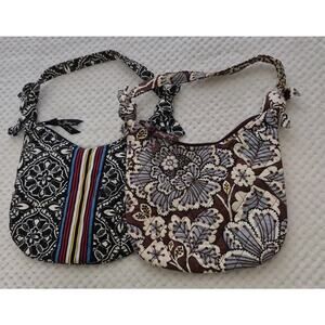 Vera Bradley Mini Shoulder Bags Lot Floral Quilted Cotton Purse Bundle